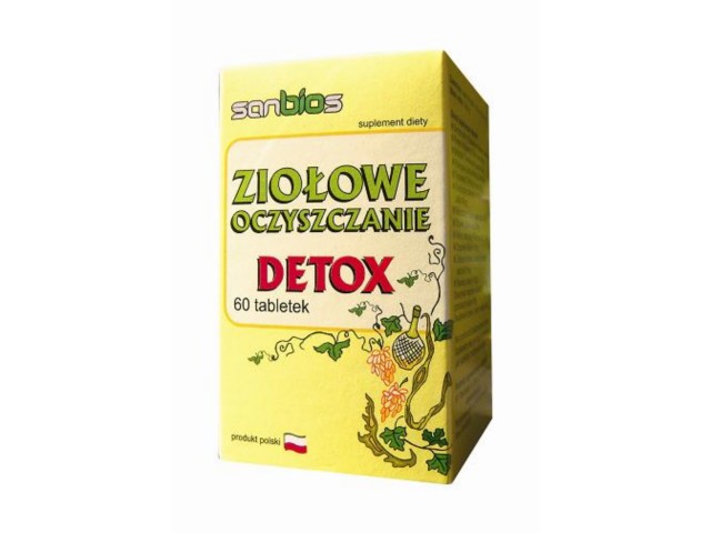 Ziołowe Oczyszczanie Detox interakcje ulotka tabletki  60 szt.