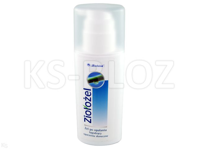 ZIOŁOŻEL Żel p/opal.łagodz.oparz.słon. interakcje ulotka żel - 150 g