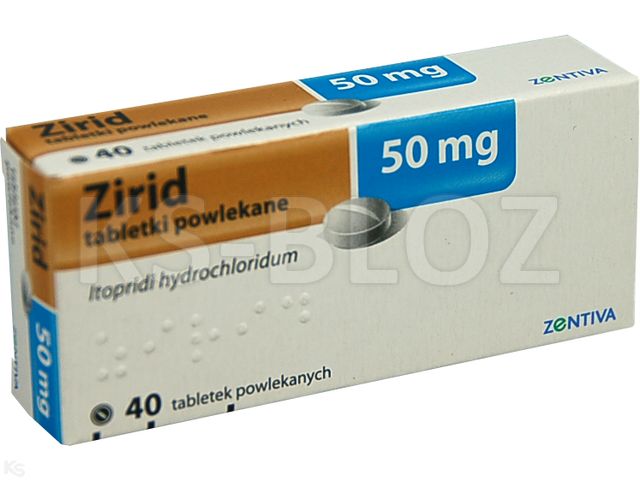 Zirid interakcje ulotka tabletki powlekane 50 mg 40 tabl.