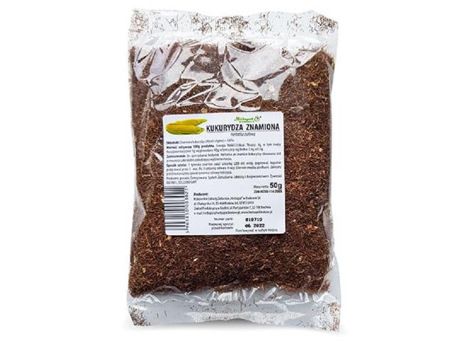 Znamię Kukurydzy interakcje ulotka zioła sypkie - 50 g