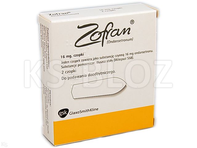 Zofran interakcje ulotka czopki doodbytnicze 16 mg 2 czop.