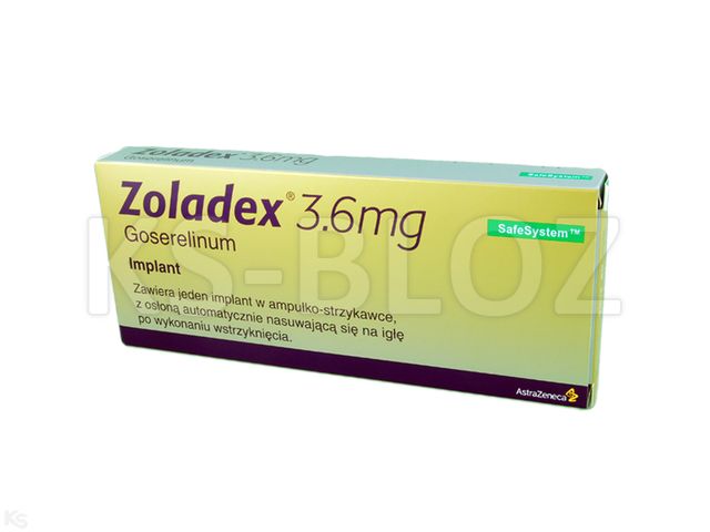 Zoladex interakcje ulotka implant podskórny 3,6 mg 