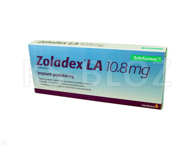 Zoladex LA interakcje ulotka implant podskórny 10,8 mg 