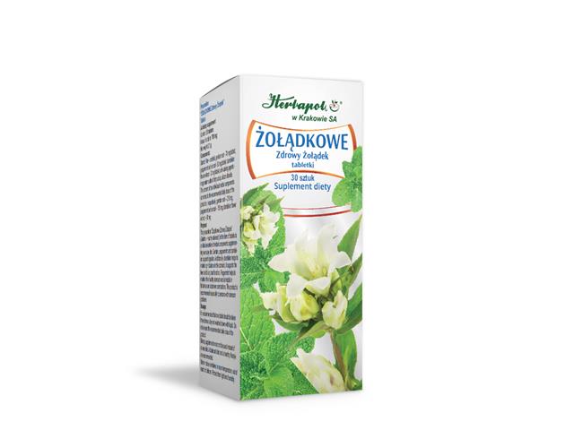 Żołądkowe Zdrowy Żołądek interakcje ulotka tabletki - 30 tabl.