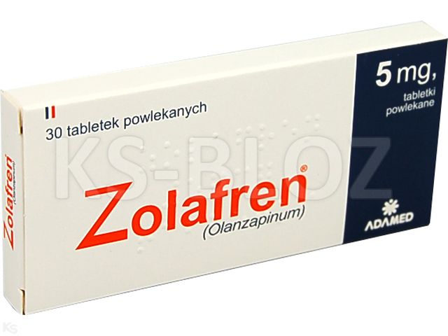 Zolafren interakcje ulotka tabletki powlekane 5 mg 30 tabl. | 1 blist.po 30 szt.