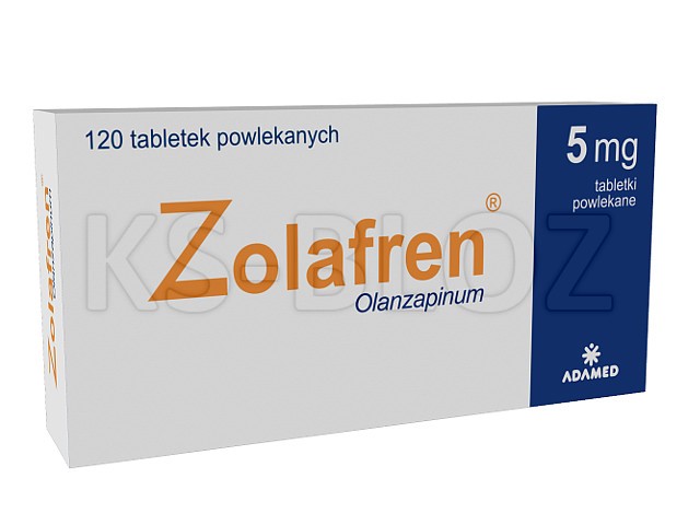 Zolafren interakcje ulotka tabletki powlekane 5 mg 