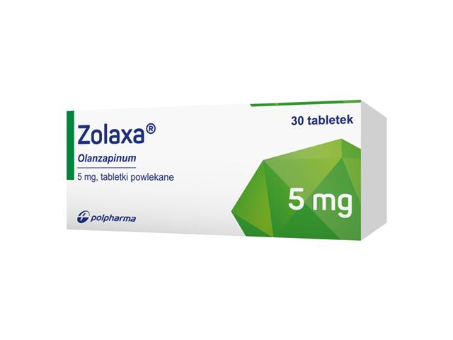 Zolaxa interakcje ulotka tabletki powlekane 5 mg 30 tabl.