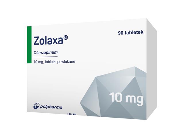 Zolaxa interakcje ulotka tabletki powlekane 10 mg 90 tabl.