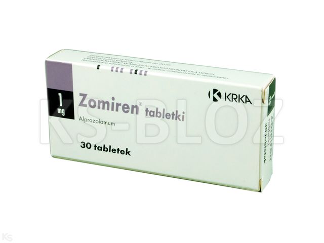 Zomiren interakcje ulotka tabletki 1 mg 30 tabl.