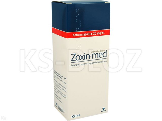 Zoxin-Med interakcje ulotka szampon leczniczy 20 mg/ml 100 ml | butelka