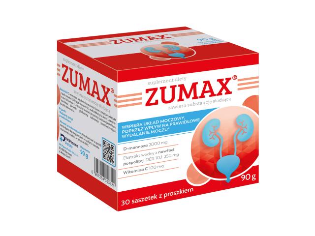 Zumax interakcje ulotka proszek - 30 sasz.