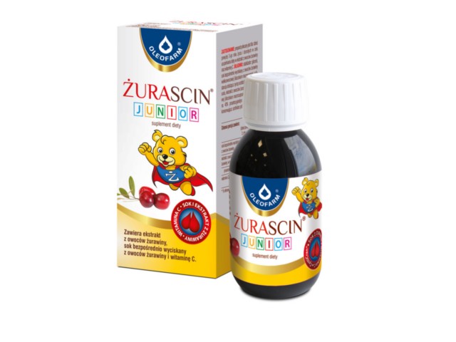 Żurascin Junior Syrop interakcje ulotka syrop  100 ml