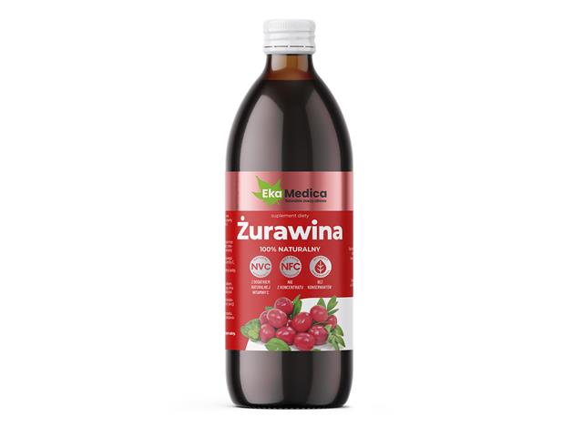 Żurawina NFC interakcje ulotka płyn  500 ml