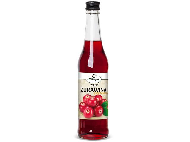 Żurawina Z Witaminą C Syrop interakcje ulotka syrop  480 ml