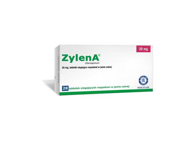Zylena interakcje ulotka tabletki ulegające rozpadowi w jamie ustnej 20 mg 
