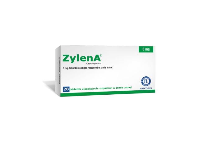 Zylena interakcje ulotka tabletki ulegające rozpadowi w jamie ustnej 5 mg 