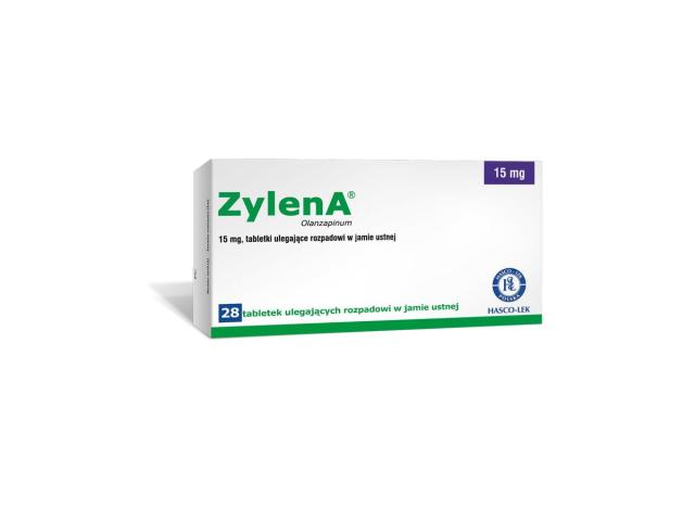 Zylena interakcje ulotka tabletki ulegające rozpadowi w jamie ustnej 15 mg 