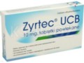 Zyrtec UCB interakcje ulotka tabletki powlekane 10 mg 7 tabl.